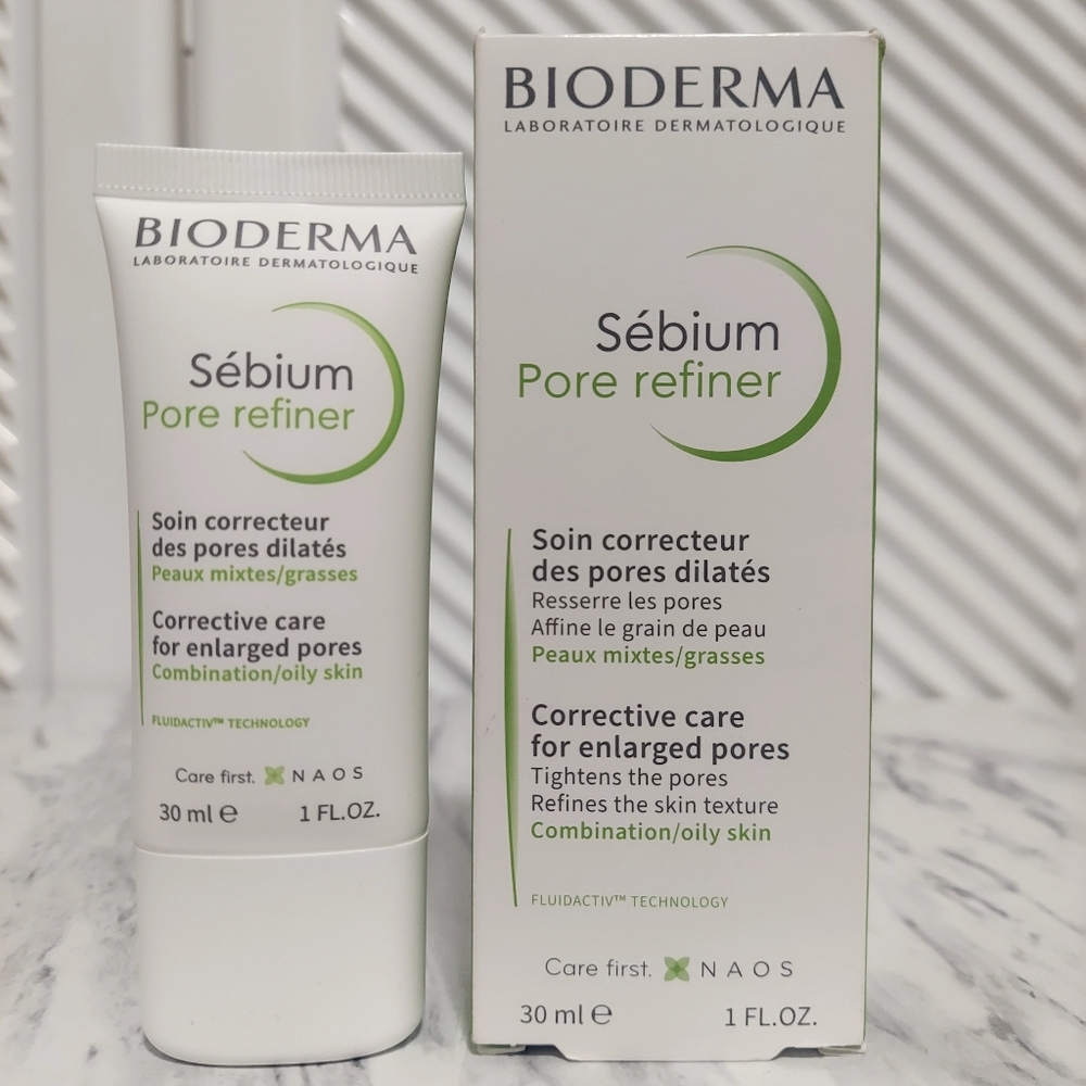 BIODERMA Sebium Pore Refiner 1 FL Oz 30 Ml. Corrective Care For Enlarged Pores